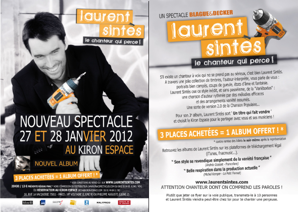 Flyer Kiron - Le chanteur qui perce